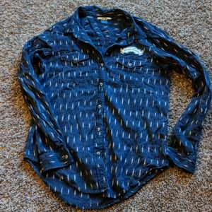 Kavu button up Sierra Nevada shirt